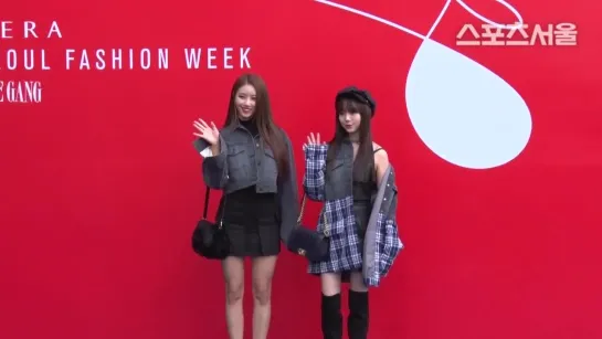 181018 | KEI & Mijoo | Seoul Fashion Week