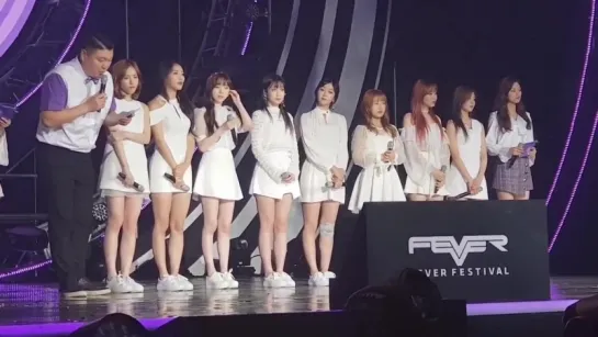 180914 | Lovelyz talk | Fever Festival 2018