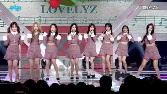 171223 | Lovelyz - Twinkle | Music Core fancam