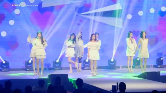 170813 | Lovelyz - Hi~ | Solaire Kpop Concert