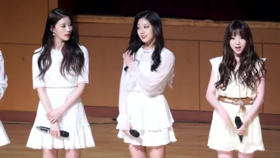 170603 | Lovelyz Talk | Pyeongtaek University