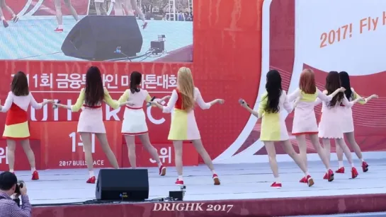 170401 | Lovelyz - Ah-Choo | KRX 2017 Bulls Race