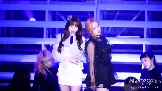 170113 | Kei & Jin -  Rapunzel (2) | Lovelyz in Winterland