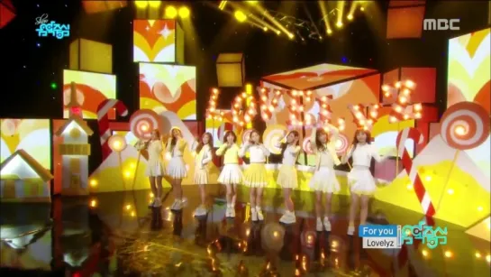 151212 | Lovelyz - For you | Music Core