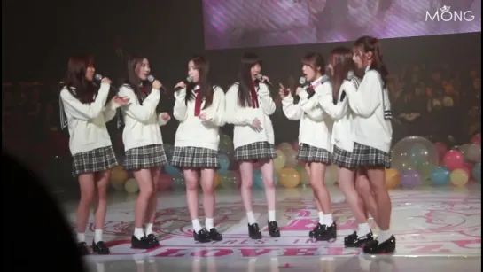 141112 | Lovelyz - Acapella (Word Up)  | Debut Showcase