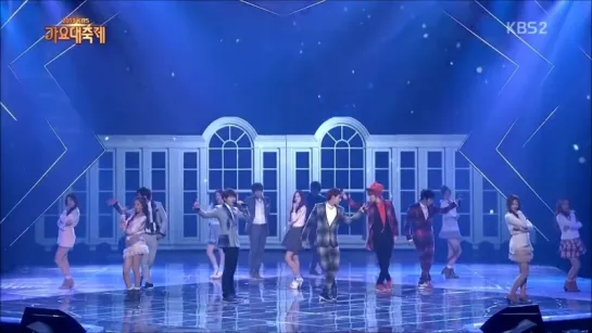 Lovelyz & Infinite - Man in Love | 2013 KBS Gayo Daejun