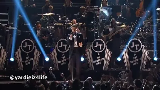 Justin Timberlake and Jay-Z Performance at Grammy 2013