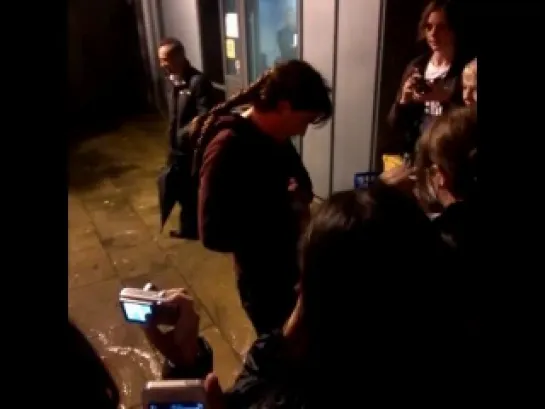 David Tennant stage door 12/10/13