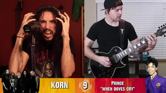 KoRn (Jonatan Davis) - 10 Songs in Style of Michael Jackson + Prince +’N Sync + Hanson + Eminem