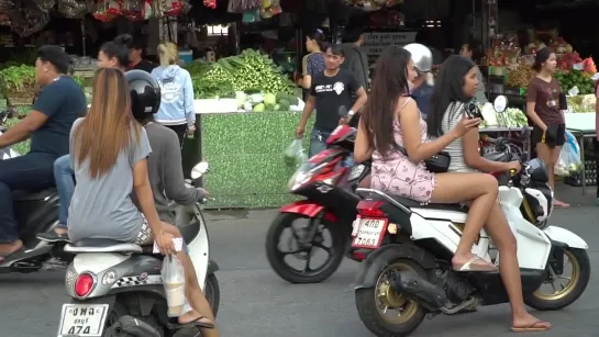 Pattaya during the day. Soi Buakhao  Any Beer Bars