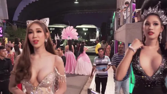 4K Ultra HD. LadyBoys! Alcazar Show Pattaya Thailand - Ticket price 480 Baht