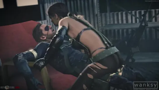 Quiet Riding Cock (Metal Gear sex)