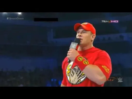 John Cena’s SmackDown speech escalated into a huge main event showdown