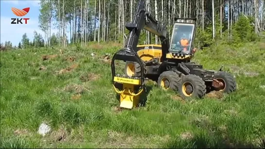 Видео от Союз Лесозаготовителей. Харвестеры и Форвардеры.