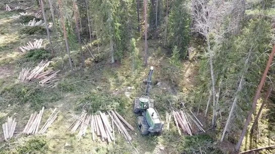 Видео от Союз Лесозаготовителей. Харвестеры и Форвардеры.