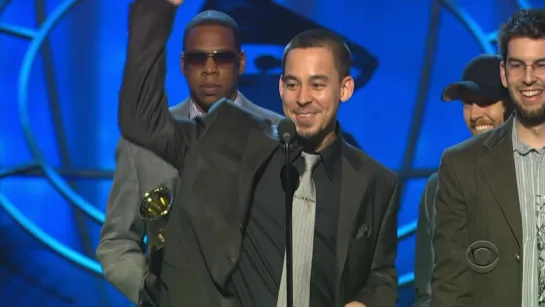 Linkin Park at the Grammy's 2006 Getting award