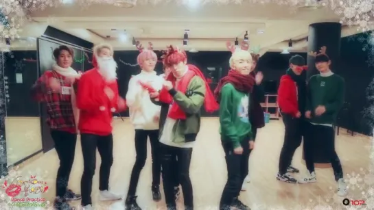 |Dance Practice| UP10TION - Catch me! (X-MAS ver.)