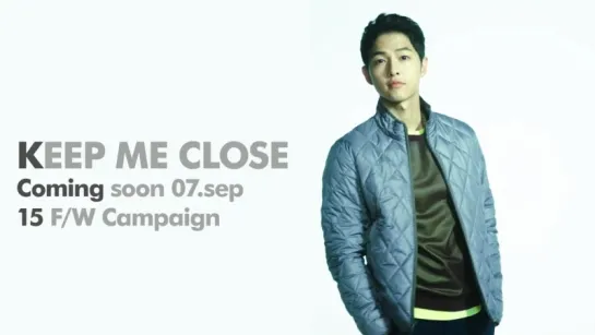 |CF| Song Joong Ki - KEEP ME CLOSE By Kolon Sport September 2015