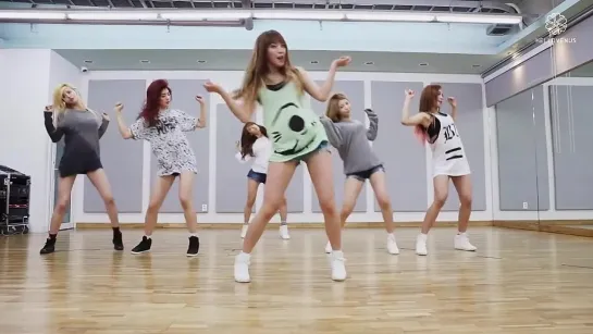 |Dance Practice| Hello Venus - Wiggle Wiggle