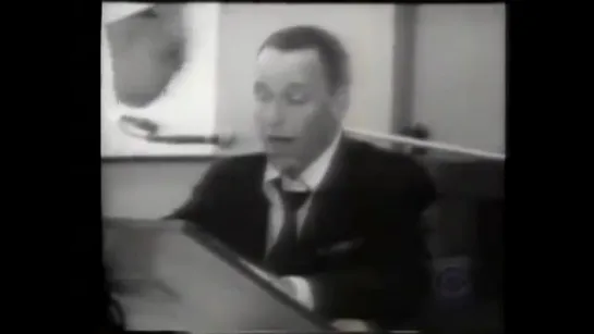 Frank Sinatra In The Studio Recording Ervin Drakes It Was A Very Good Year