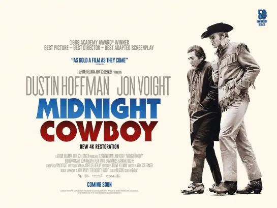 Полуночный Ковбой / 1969, США, реж. Джон Шлезингер / HD Video 1080p / Midnight Cowboy