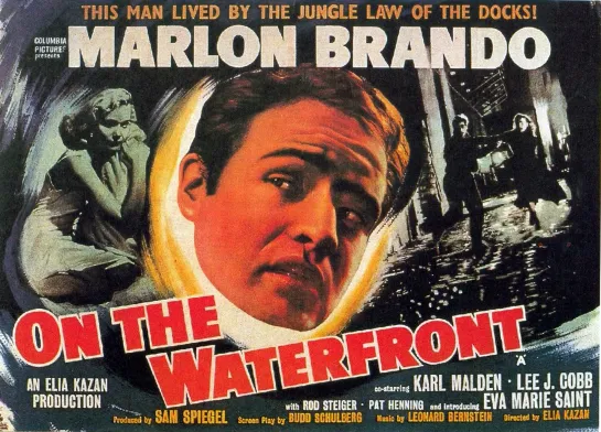 В порту / 1954, США, реж. Элиа Казан / HD Video / On The Waterfront