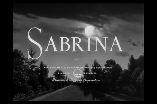 Сабрина / Sabrina [1954] реж. Билли Уайлдер (1080)