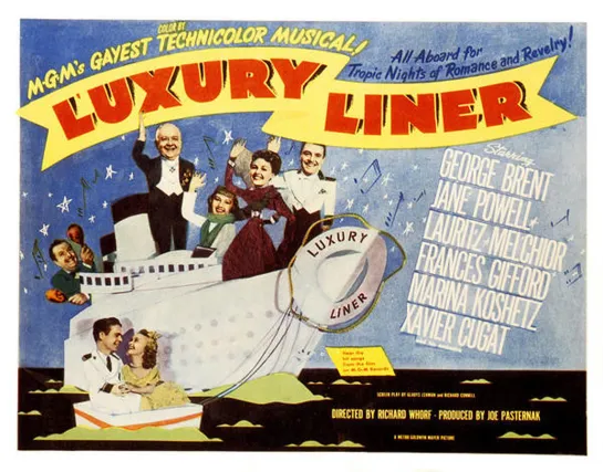 Роскошный лайнер / Luxury Liner (1948) Джейн Пауэлл ,Джордж Брент