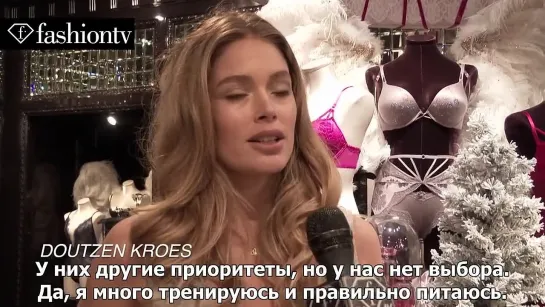 Victoria's Secret Fashion Show 2014-2015: Doutzen Kroes Exclusive Interview | FashionTV