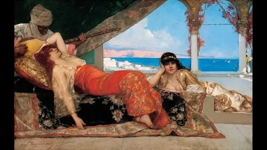 Художник Jean-Joseph Benjamin-Constant (1845 – 1902). Дивная звезда Востока