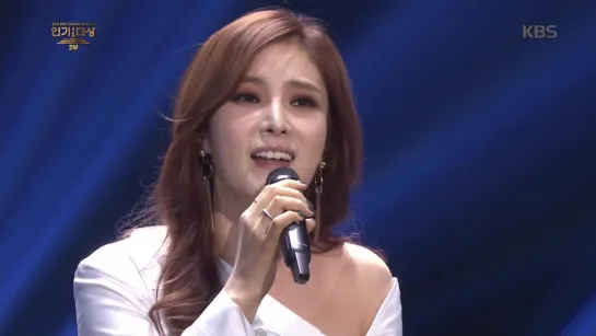 Gummy -  Moonlight Drawn by Clouds + You're My Everything @ 2016 KBS Drama Awards 161231