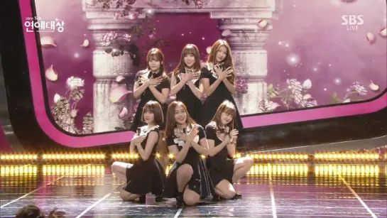 GFriend - Navillera @ 2016 SBS Entertainment Awards 161225