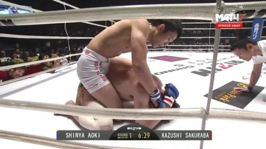 Shinya Aoki vs. Kazushi Sakuraba