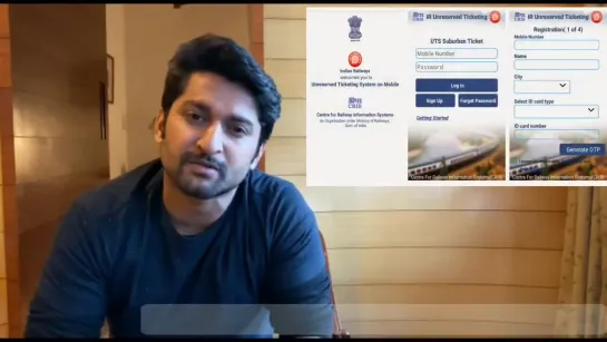 Nani, Popular Telugu Film Actors message to rail users buying unreserved tickets