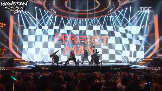 [RUS SUB][31.12.15] BTS - Perfect Man (Shinhwa cover) @ MBC Gayo Daejejeon