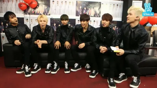 151110 VIXX Waiting room @ Comeback Showcase 'Cheer Up'