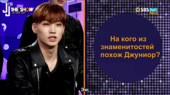 [151013] Пятисекундное интервью с GOT7 на The Show [русс. саб]