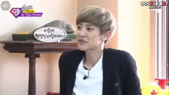 [РУСС САБ] EXO Baekhyun & Chanyeol @ Cut Superman return Unseen X-file