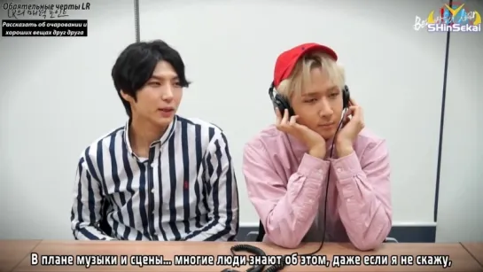 [RUS SUB] 20150814 A Magical Battle of Charms Between The Two Men of VIXX LR