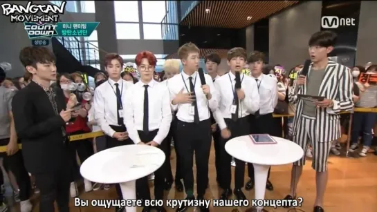 [RUS SUB][25.06.15] BTS - Mini Fanmeeting @ M!Countdown