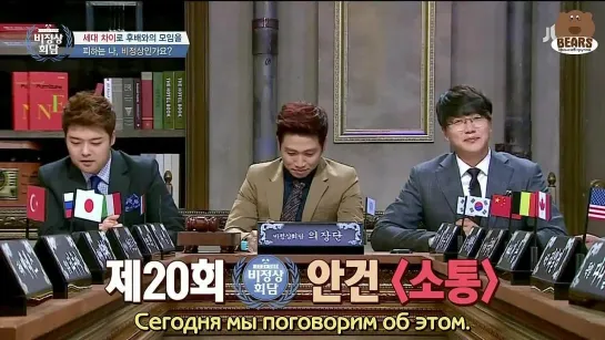 [FSG Bears] Ненормальный саммит / Abnormal Summit 20 эпизод