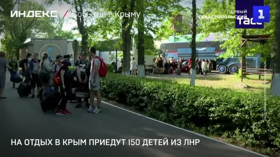 На отдых в Крым приедут 150 детей из ЛНР