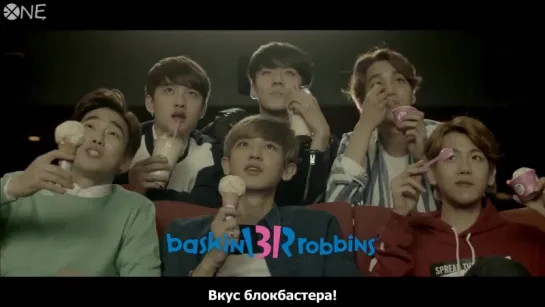 [РУС.САБ] 150504 EXO-K Baskin Robbins CF 15SA 15SB 30S 45S Full Making