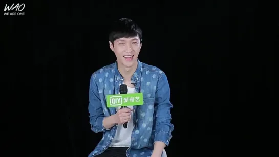 [WAO рус.саб] 150418 Интервью Лэя / Lay Interview  iQiyi