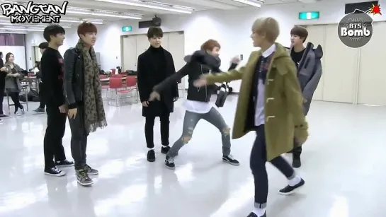 [RUS SUB][BANGTAN BOMB] BTS' rhythmical farce! LOL