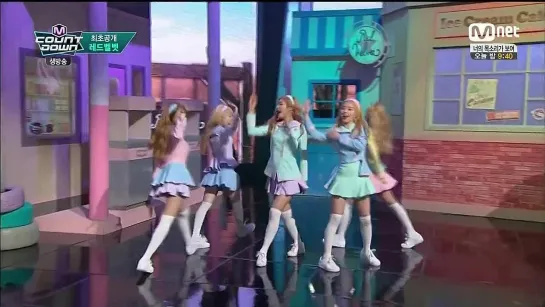 150319 Red Velvet - Ice Cream Cake @ Mnet M! Countdown Comeback Stage