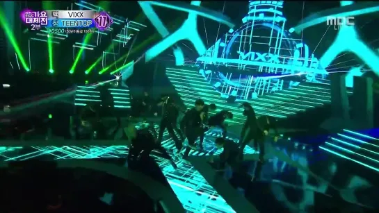 141231 VIXX - ERROR Remix ver. @ MBC Gayo Daejejeon