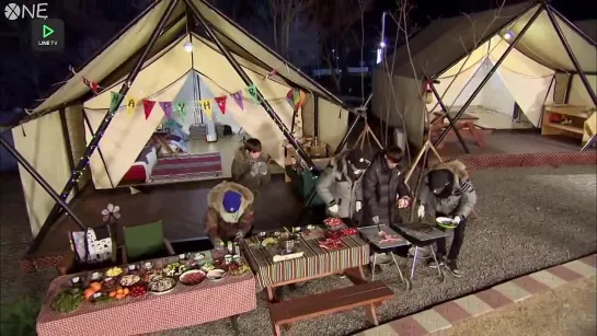 [РУС.САБ] 150123 EXO Surplines Special Camping Ep.3