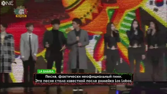 [РУСС.САБ] 141112 Music Bank in Mexico