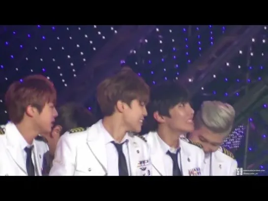 `FANCAM` 141231 | Bangtan @ MBC Gayo Daejejun